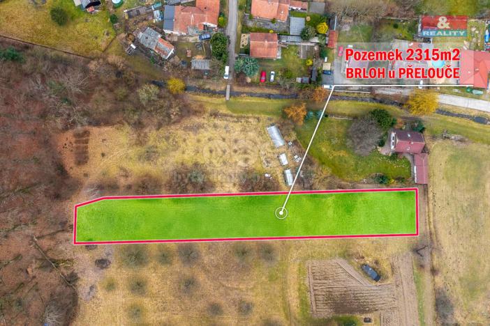 Prodej pozemku pro bydlení, Brloh, 2315 m2
