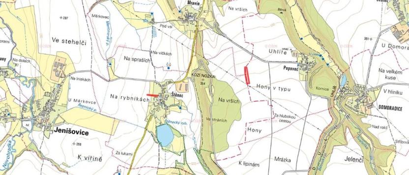 Prodej pole, Řepníky, 1928 m2