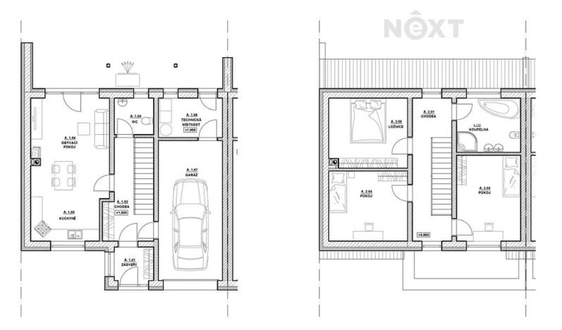 Prodej rodinného domu, Želeč, 139 m2