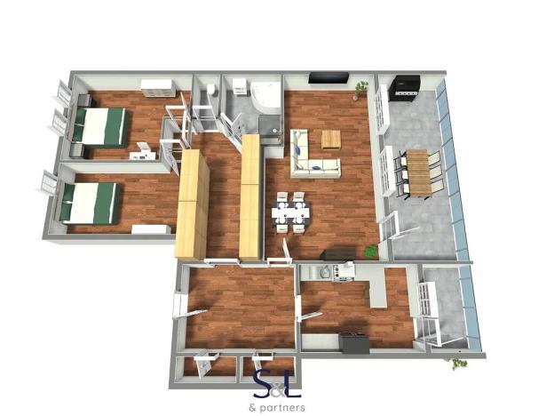 Prodej bytu 3+1, Praha - Břevnov, Sartoriova, 108 m2