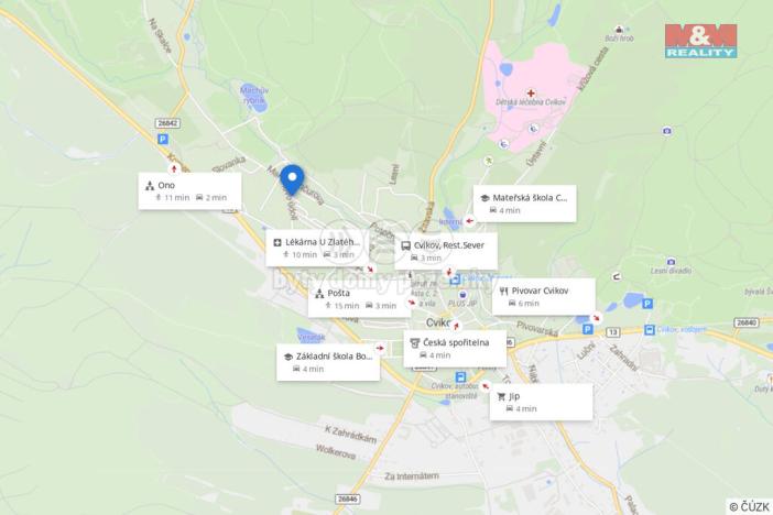 Prodej bytu 2+1, Cvikov - Cvikov II, Sídliště, 60 m2