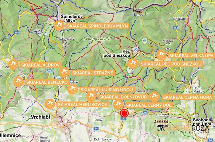 Prodej ubytování, Černý Důl, 377 m2