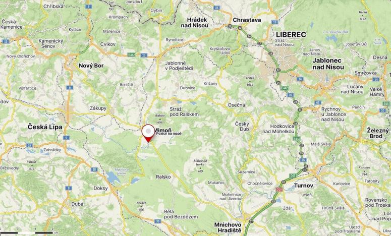 Prodej pole, Mimoň, 1524 m2