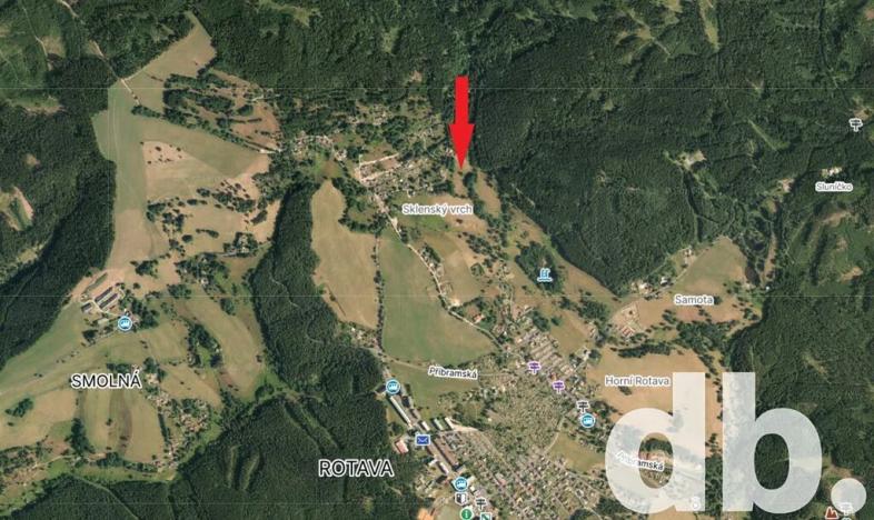 Prodej pozemku pro bydlení, Rotava, Sklenský vrch, 8667 m2