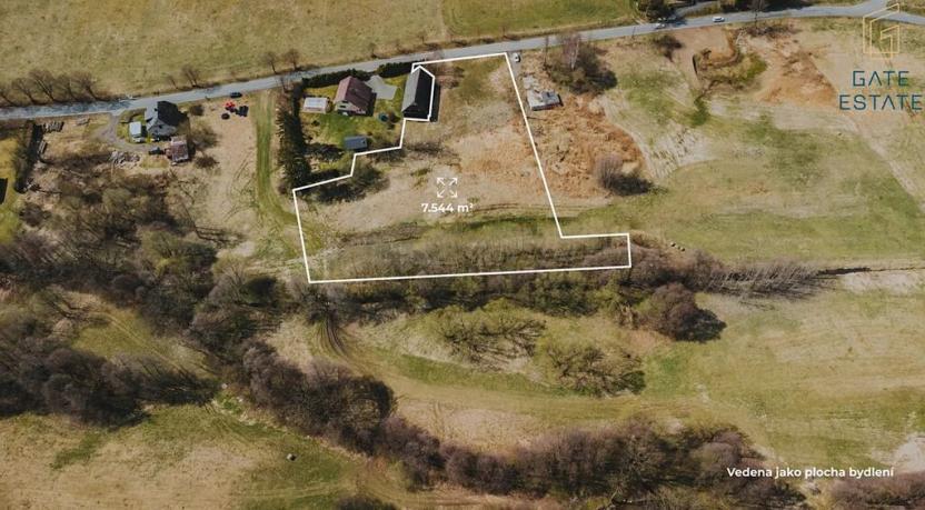 Prodej pozemku pro bydlení, Dolní Morava, 7544 m2