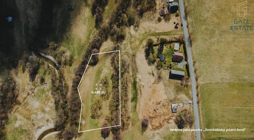 Prodej pole, Dolní Morava, 6487 m2