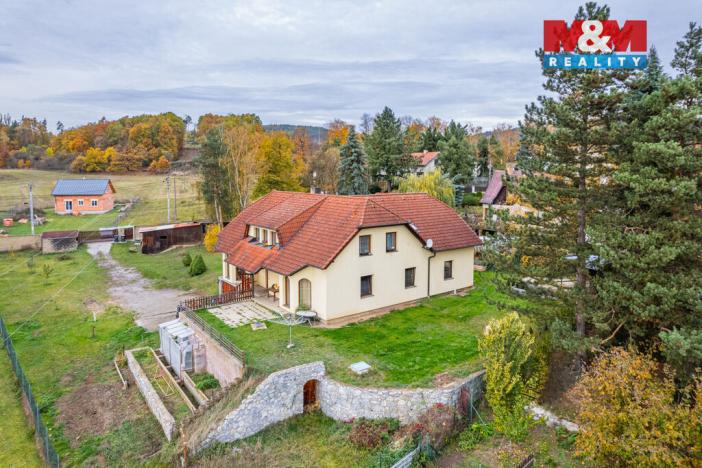 Prodej rodinného domu, Hřiměždice, 335 m2
