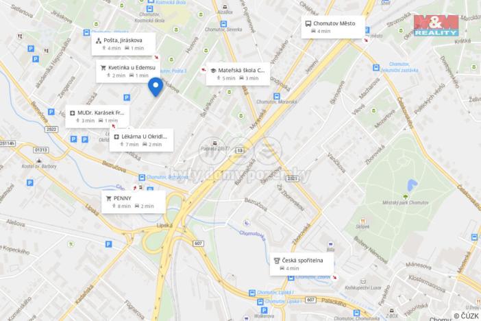 Prodej restaurace, Chomutov, Husova, 308 m2