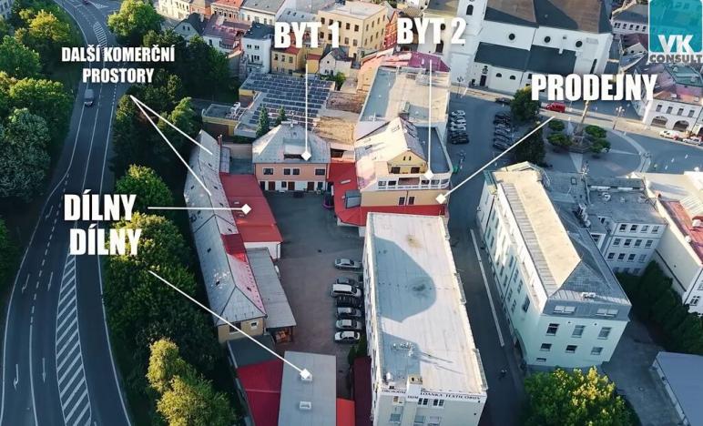 Prodej obchodního prostoru, Svitavy, náměstí Míru, 2074 m2