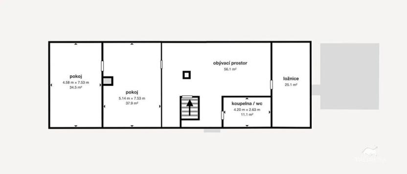 Prodej rodinného domu, Přimda, 694 m2