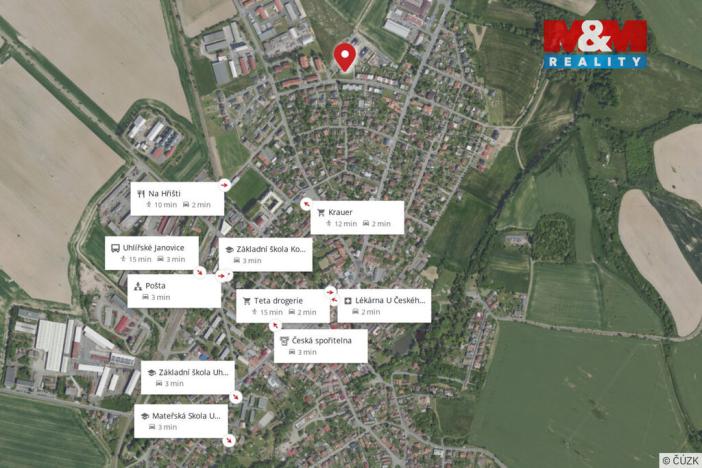 Prodej bytu 2+1, Uhlířské Janovice, Okružní, 57 m2