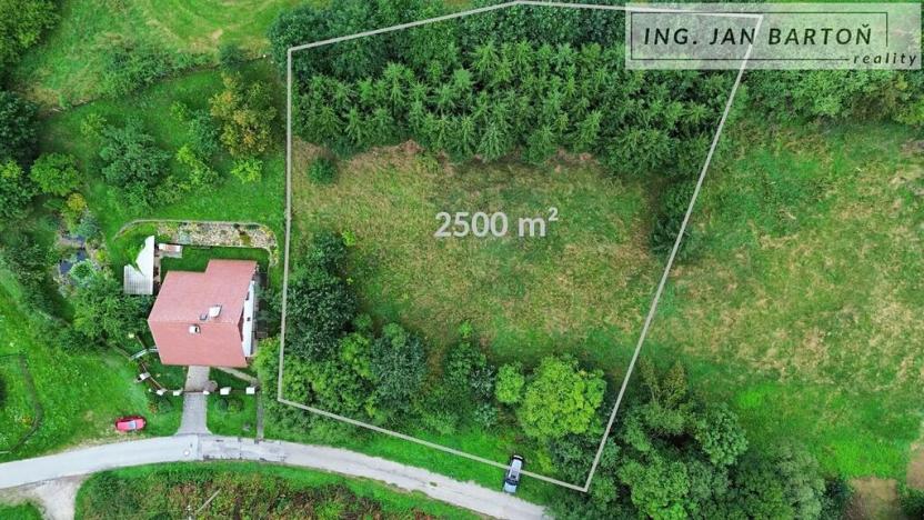 Prodej pozemku pro bydlení, Hybrálec, 2500 m2