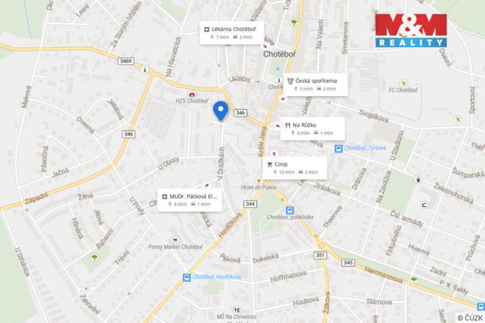 Pronájem obchodního prostoru, Chotěboř, V Drážkách, 80 m2