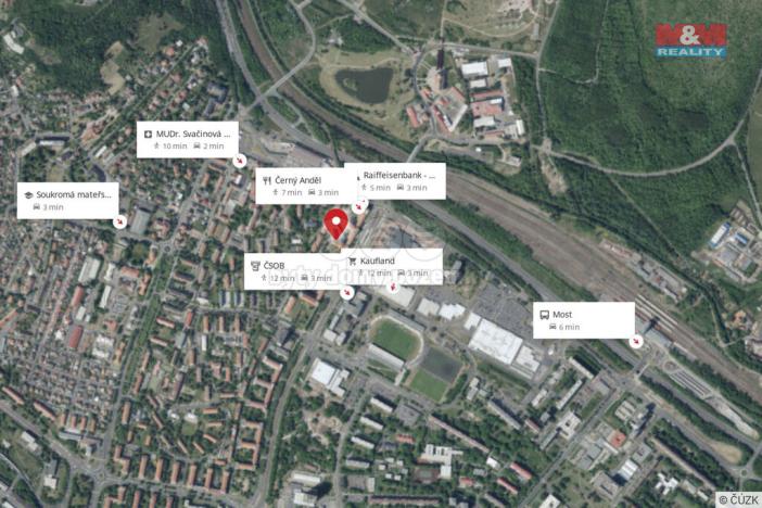 Prodej bytu 2+1, Most, tř. Budovatelů, 56 m2