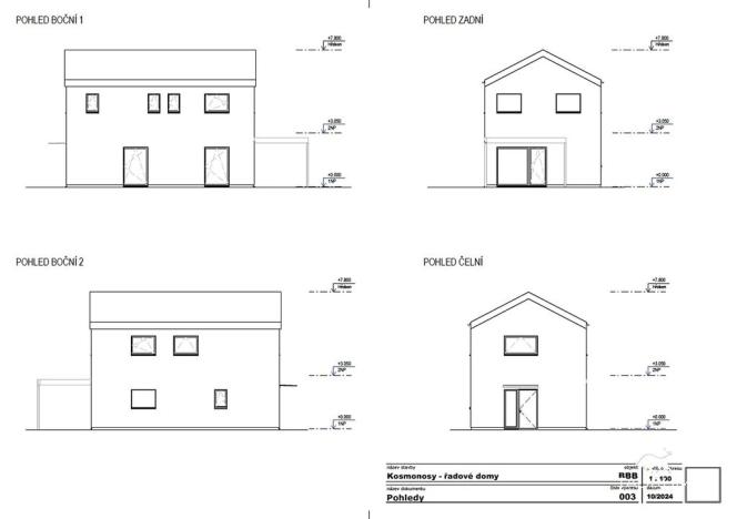 Prodej rodinného domu, Kosmonosy, 105 m2
