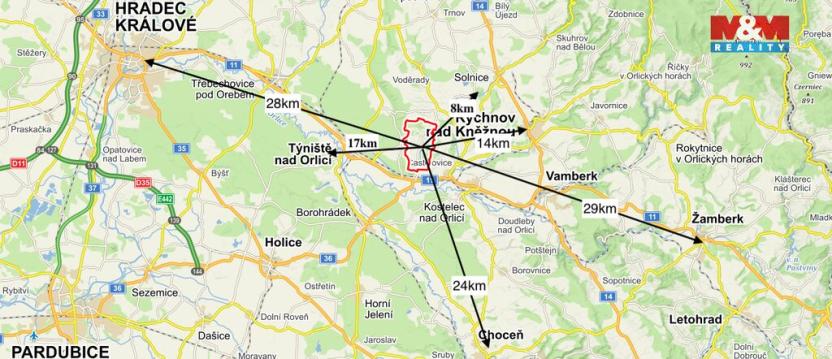 Prodej kanceláře, Častolovice, Komenského, 154 m2