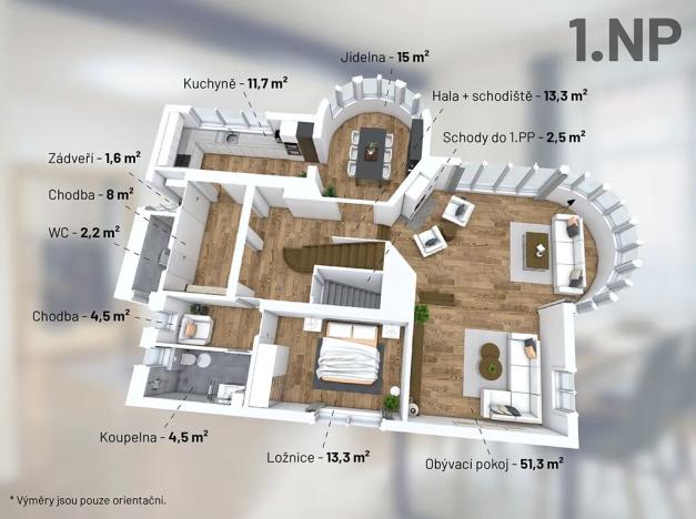 Prodej rodinného domu, Mnichovice, Skuhrovecká, 591 m2