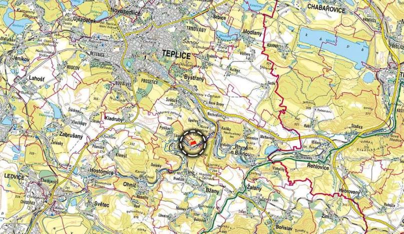 Prodej louky, Bystřany, 9549 m2