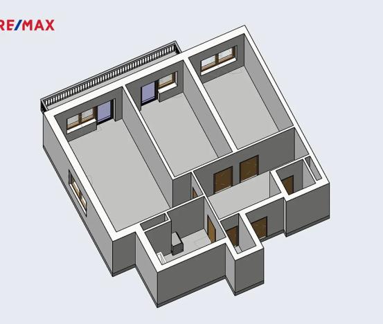 Prodej bytu 3+kk, Praha - Uhříněves, Václava Trojana, 73 m2