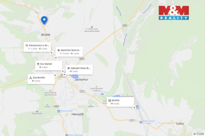 Prodej rodinného domu, Brniště, 1266 m2