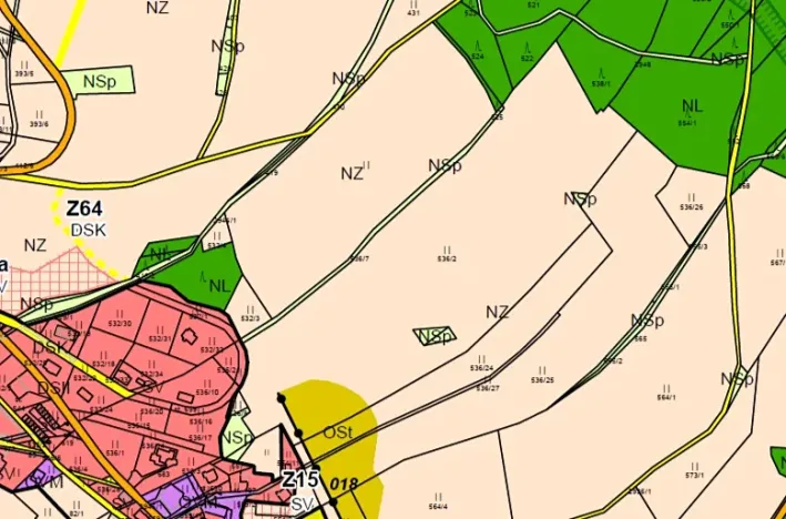 Prodej louky, Vítkovice, 50855 m2