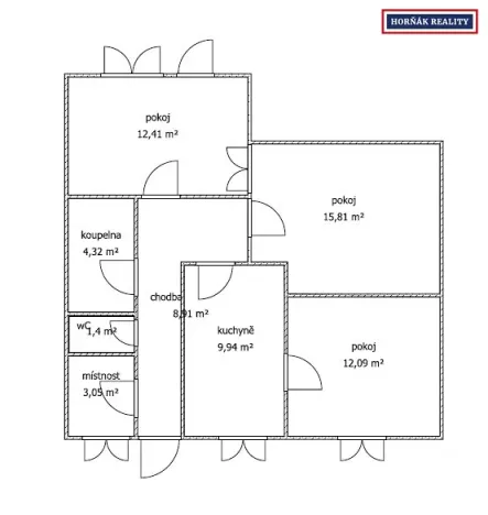 Prodej rodinného domu, Hvězdlice, 60 m2