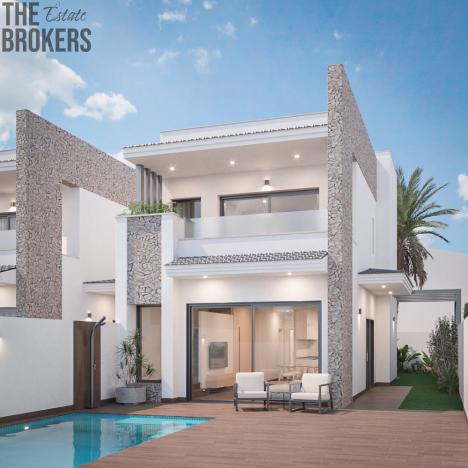 Prodej rodinného domu, San Pedro del Pinatar, Murcia, Španělsko, 160 m2