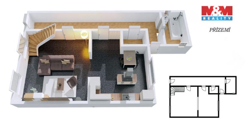 Prodej rodinného domu, Nový Bydžov, Jos. Jungmanna, 145 m2