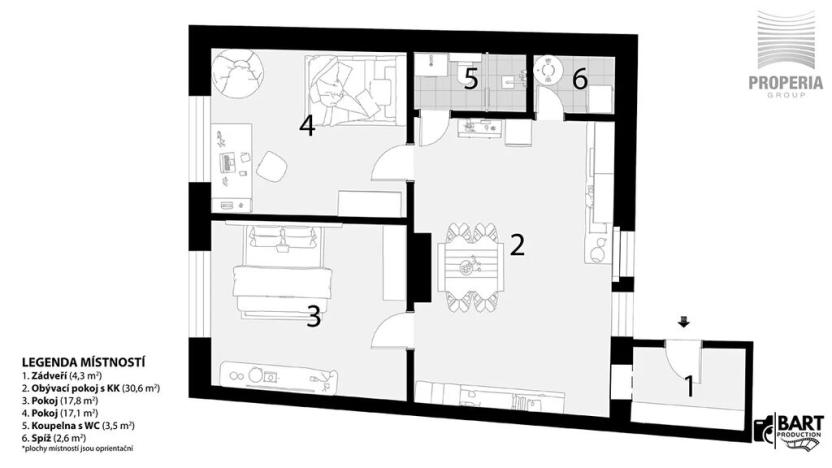 Prodej vícegeneračního domu, Ořechov, Komenského, 349 m2