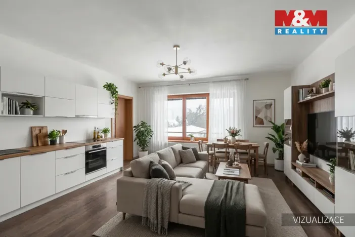 Prodej bytu 2+kk, Praha - Bohnice, Bohnická, 55 m2