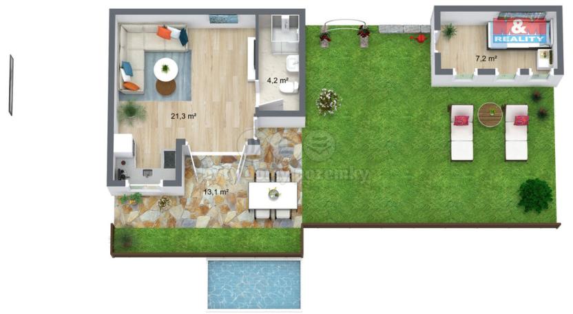 Prodej chaty, Hrdlořezy, 30 m2