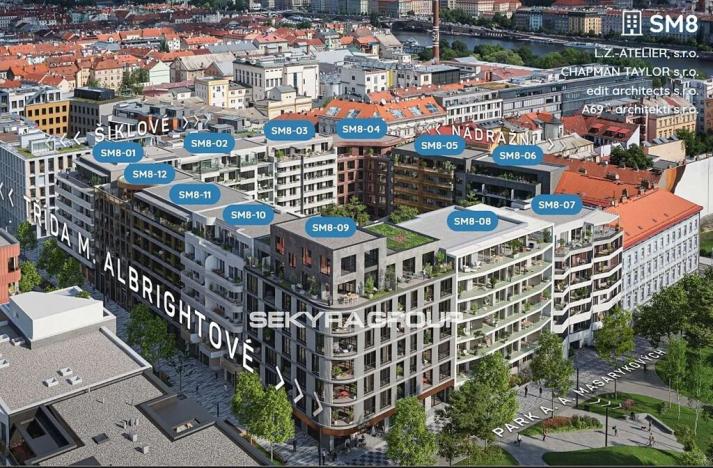 Prodej bytu 6+kk a větší, Praha, Šiklové, 235 m2