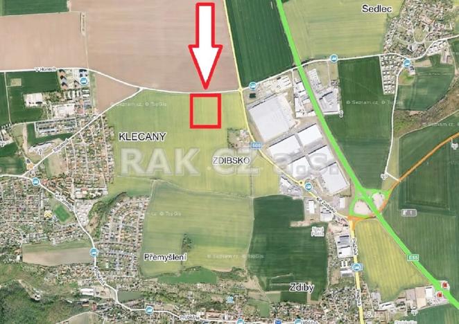 Prodej pole, Klecany, 65213 m2