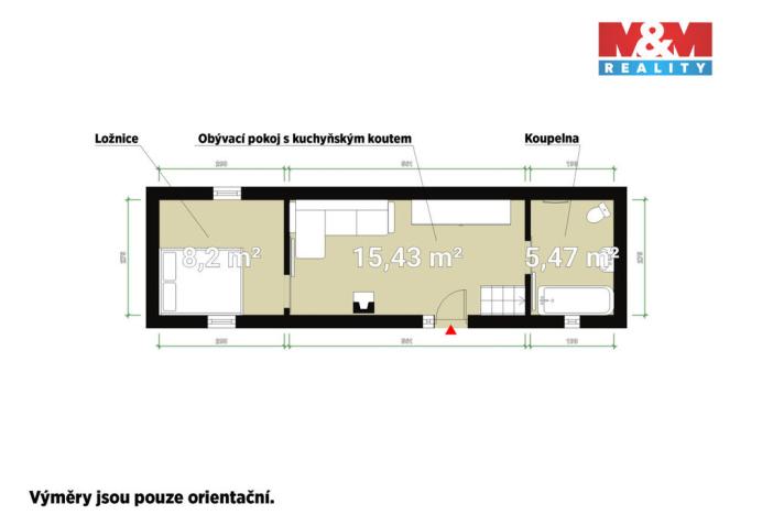Prodej pozemku pro bydlení, Olbramov, 1000 m2
