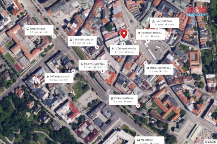 Pronájem obchodního prostoru, Olomouc, Dolní náměstí, 49 m2