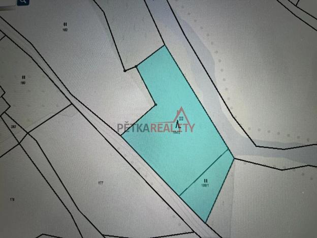 Prodej lesa, Jeřišno, 2804 m2