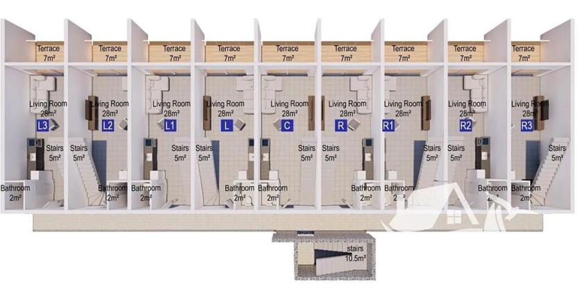 Prodej bytu 2+1, Agios Amvrosios Keryneias, Kypr, 76 m2