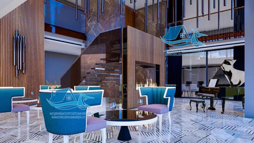 Prodej bytu 1+kk, Trikomo, Kypr, 39 m2