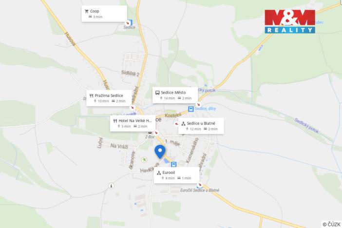 Prodej rodinného domu, Sedlice, Havlíčkova, 75 m2