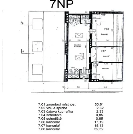Pronájem kanceláře, Praha - Vinohrady, Kolínská, 100 m2