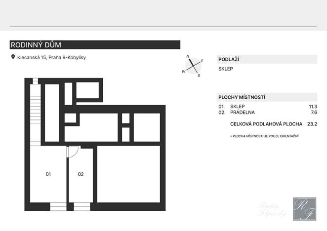 Prodej rodinného domu, Praha - Kobylisy, Klecanská, 161 m2
