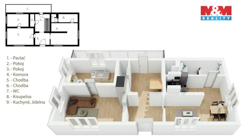 Prodej rodinného domu, Rokytnice nad Jizerou - Dolní Rokytnice, 186 m2