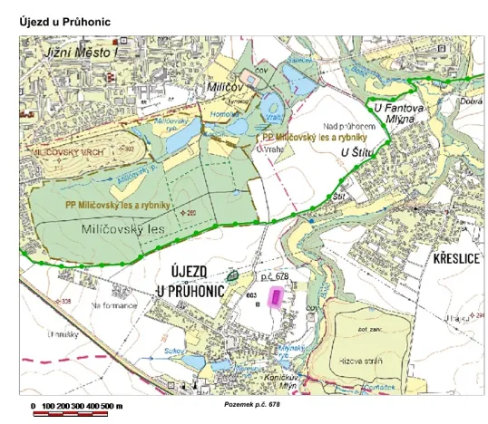 Prodej lesa, Praha, 3657 m2