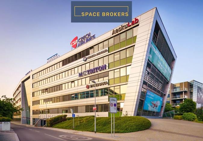 Pronájem kanceláře, Praha - Vokovice, Evropská, 2000 m2