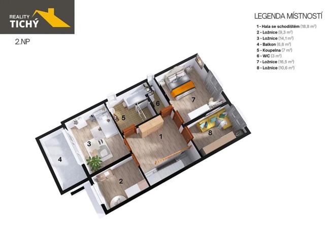 Prodej rodinného domu, Hronov, Na louce, 171 m2