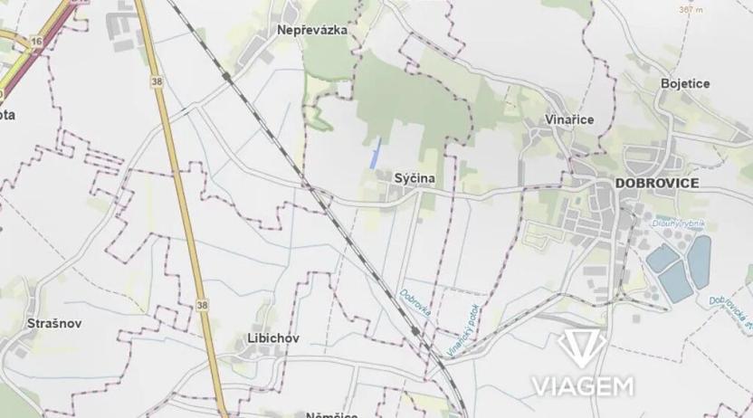 Prodej podílu pozemku pro bydlení, Dobrovice, 2276 m2