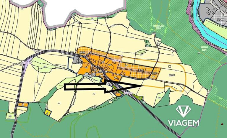 Prodej pole, Sázava, 25946 m2