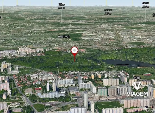 Prodej podílu lesa, Praha - Hostivař, 1752 m2
