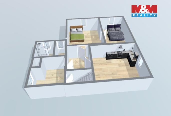 Prodej rodinného domu, Zbizuby - Vranice, 77 m2