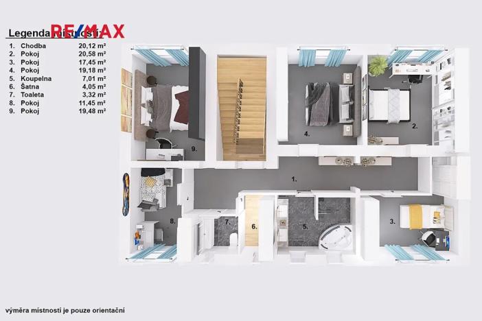 Prodej rodinného domu, České Velenice, Komenského, 247 m2